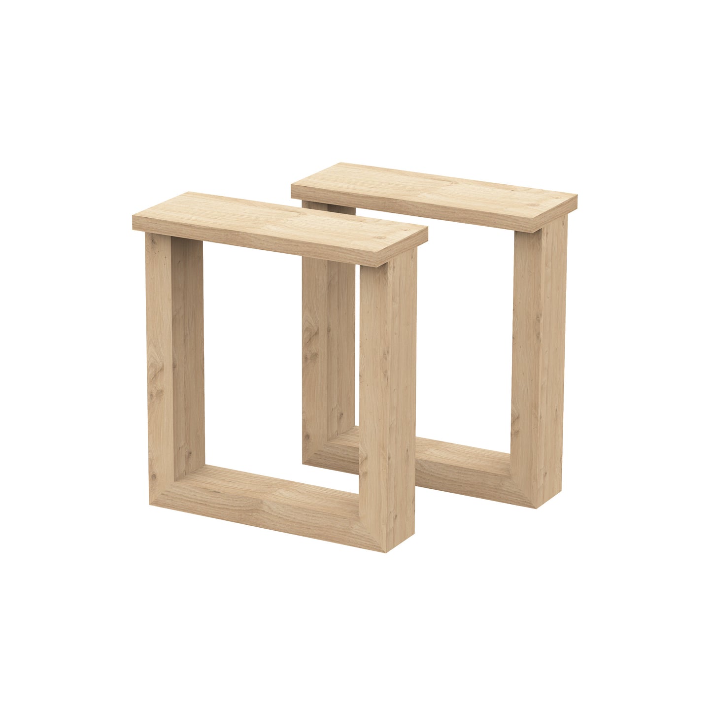 Eiken U-Bankpoten (set)