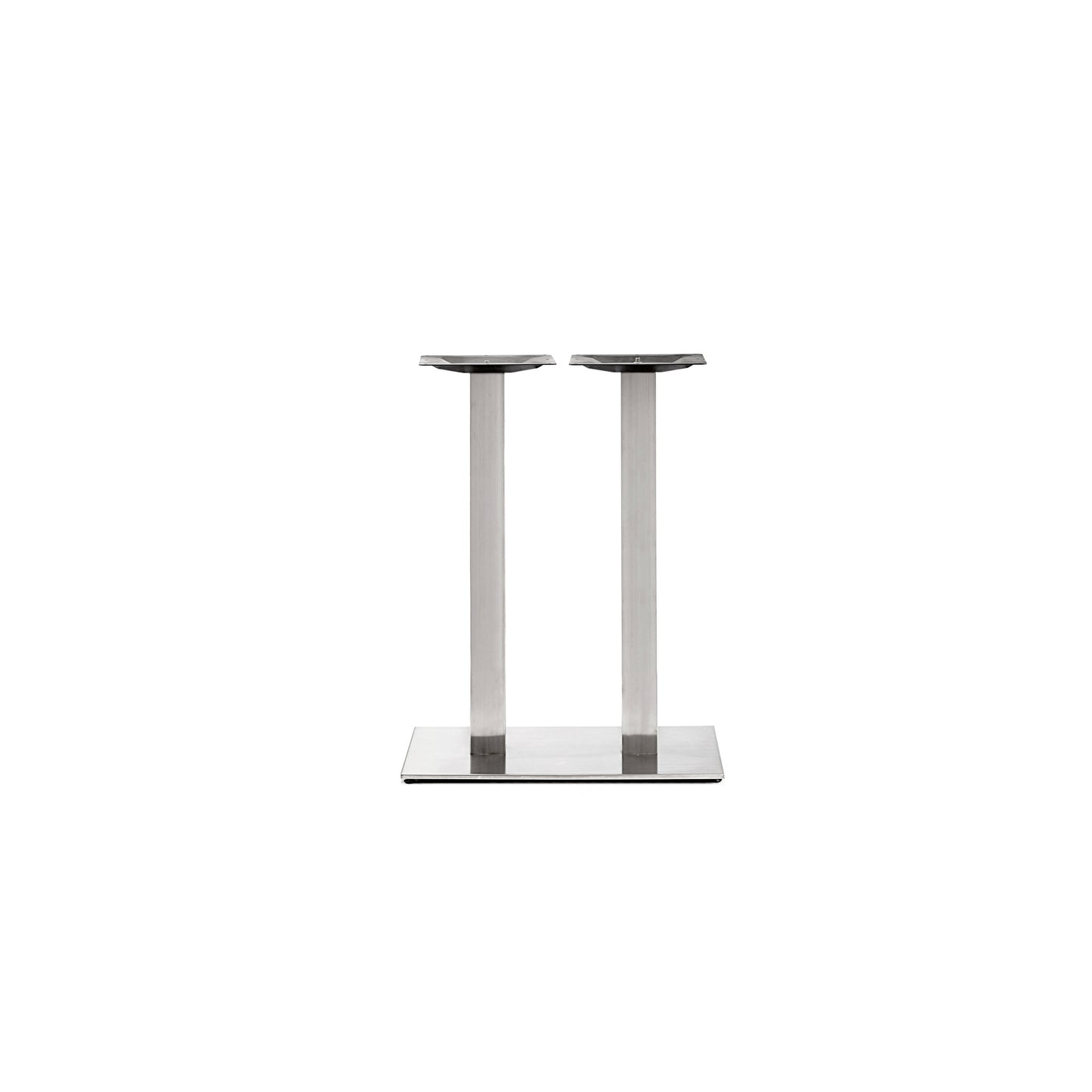 Bartafel onderstel Double RVS