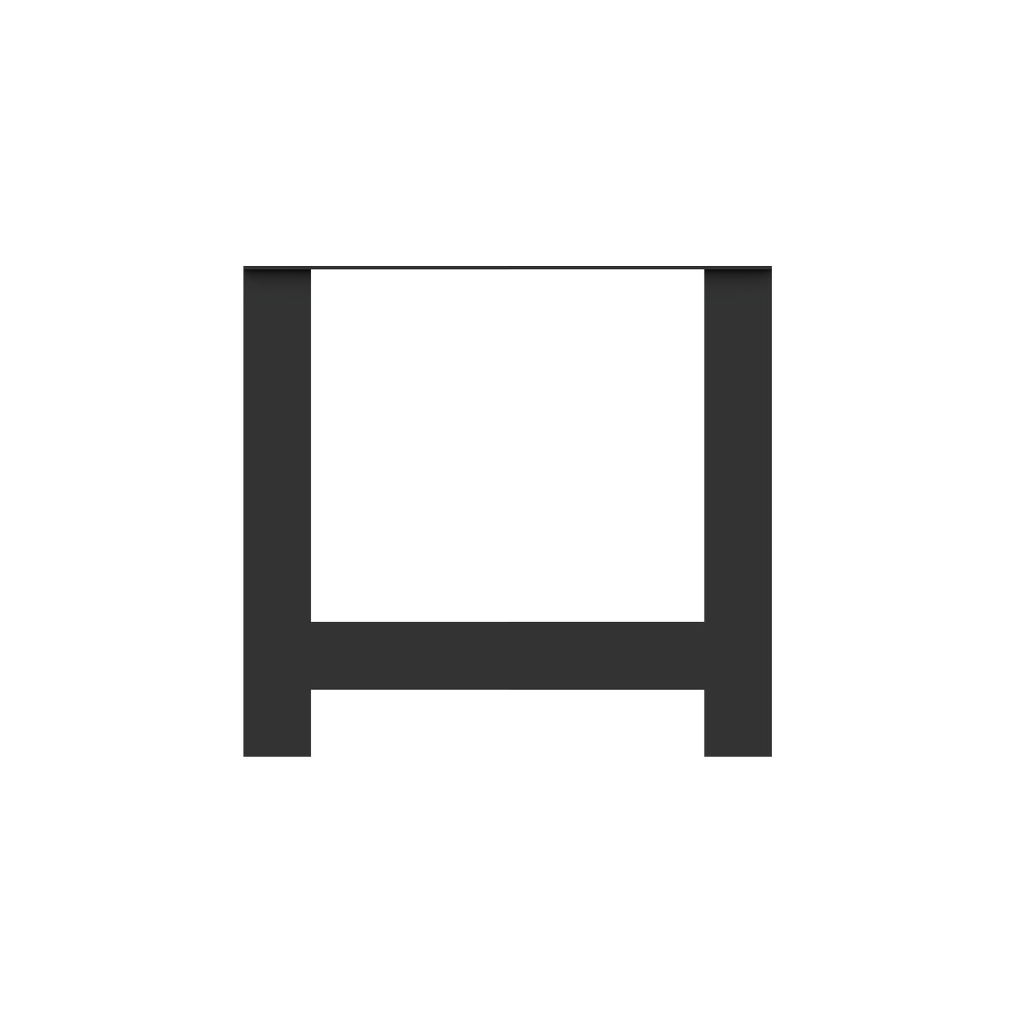 Onderstel H-Poot (set)
