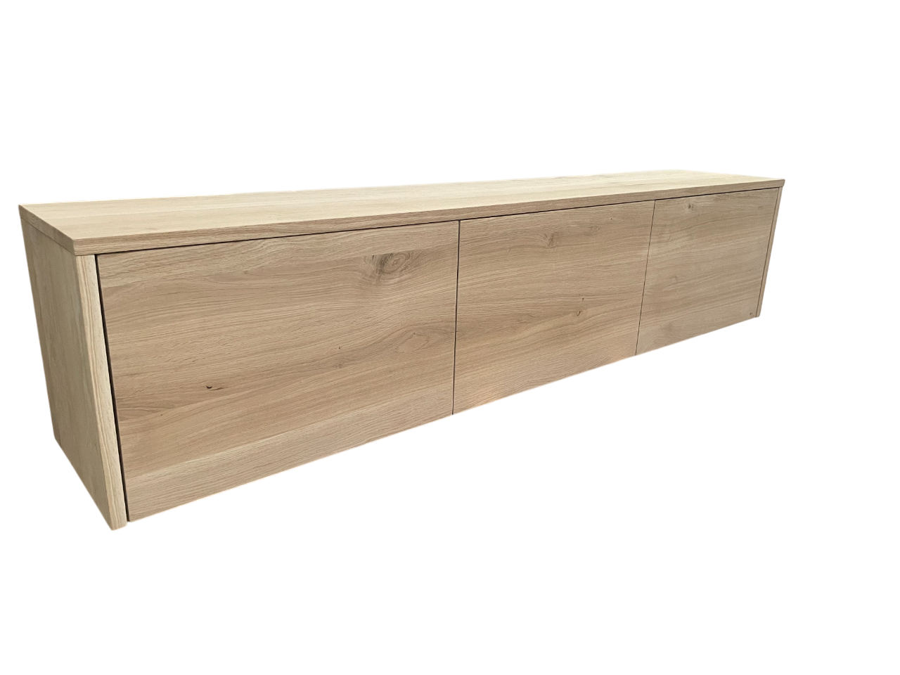 Eikenhouten TV-meubel Dessing ZWEVEND