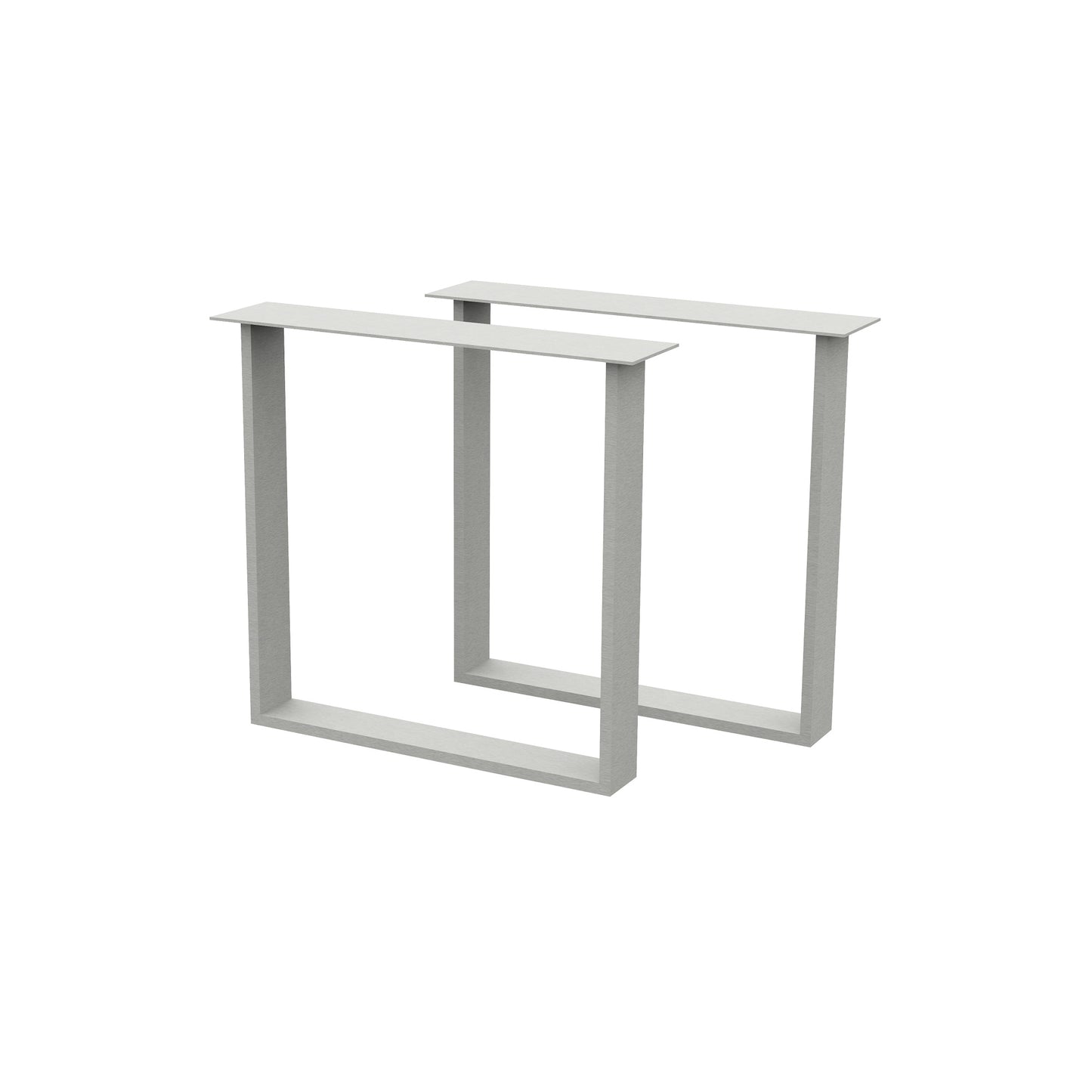 Onderstel U-Poot ExtraFine RVS (set)