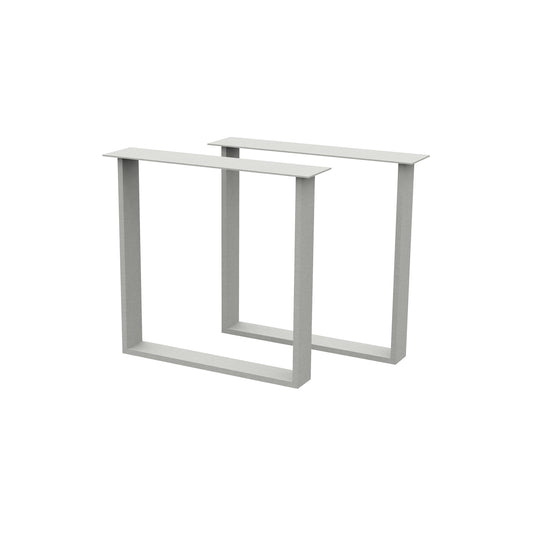 Onderstel U-Poot ExtraFine RVS (set)