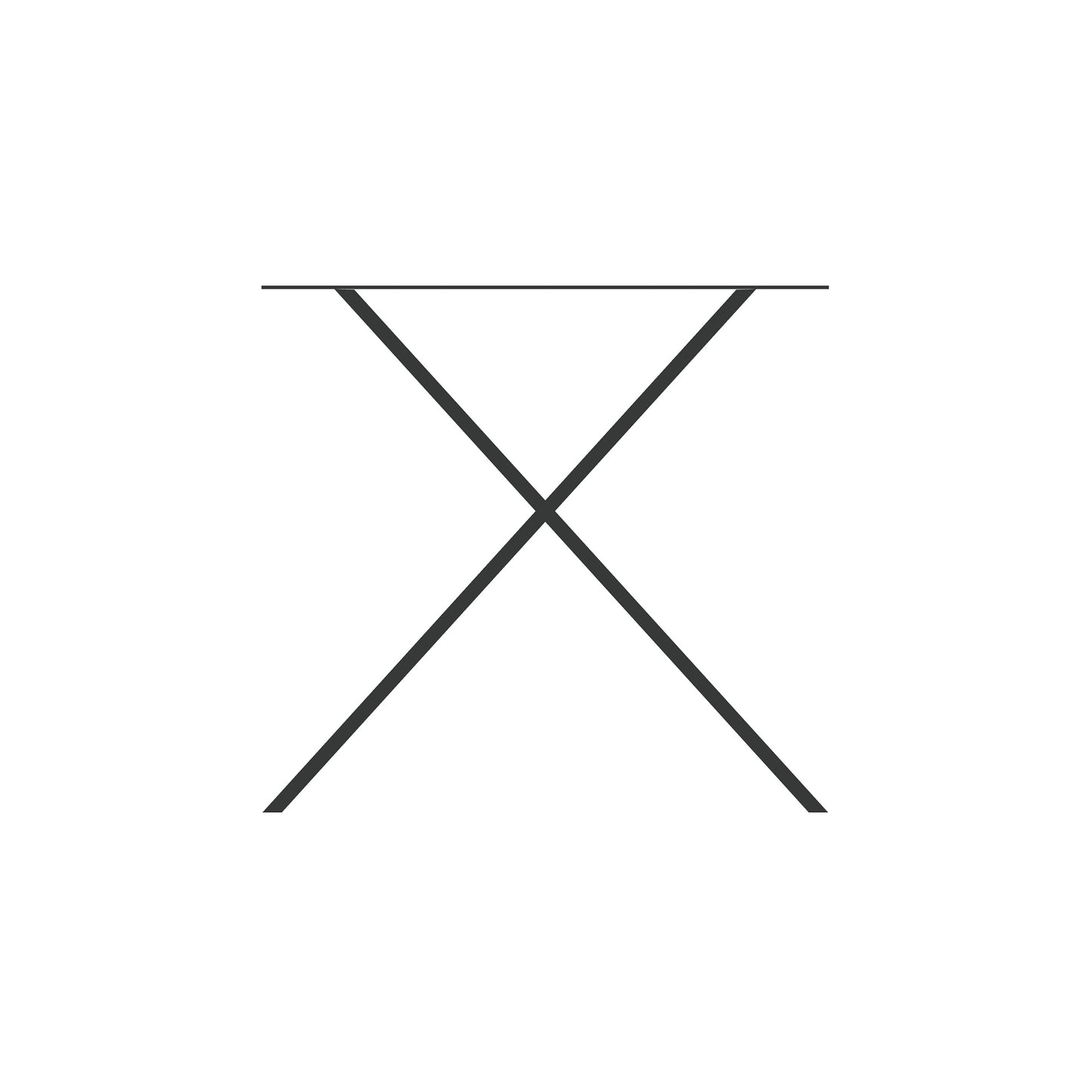 Onderstel X-Poot ExtraFine (set)