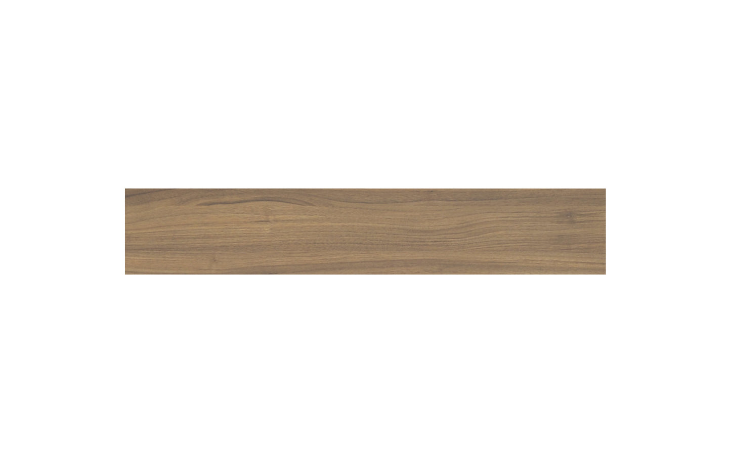 Wandplank notenhout verjongd