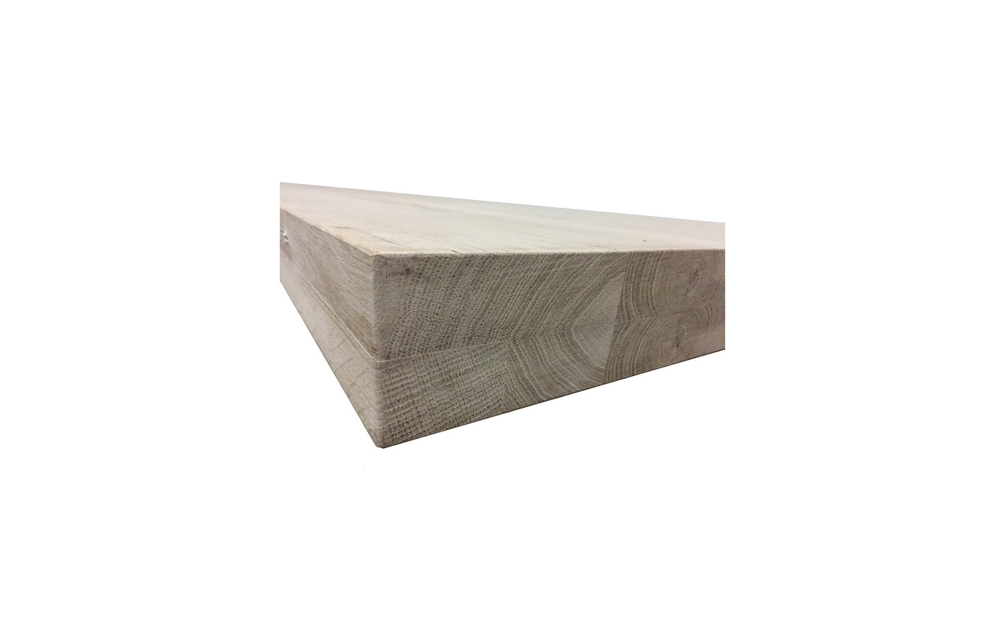 Eikenhout rechthoek OPGEDIKT 8.0cm XL