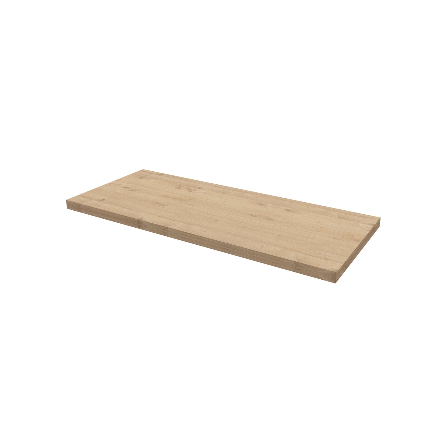 Eikenhout rechthoek OPGEDIKT 8.0cm XL