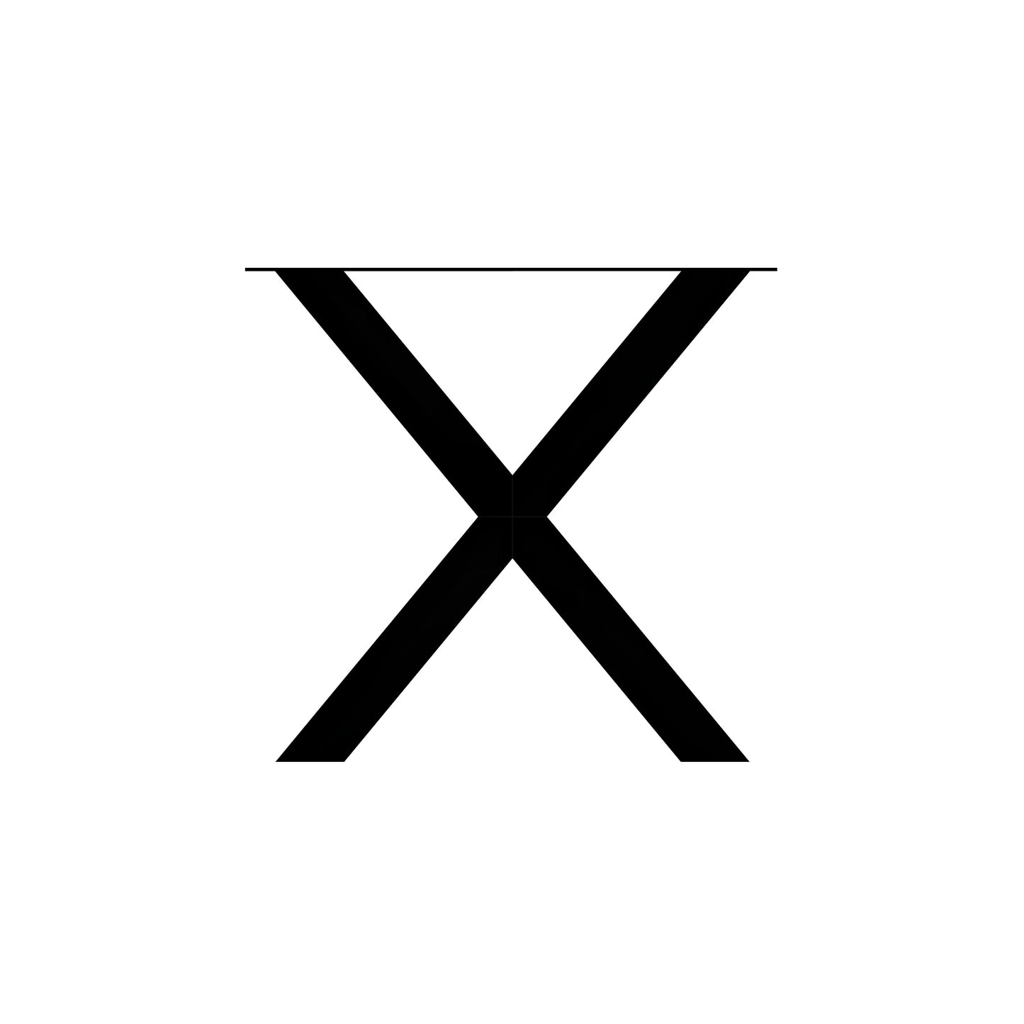 Onderstel X-Poot 3D (set)