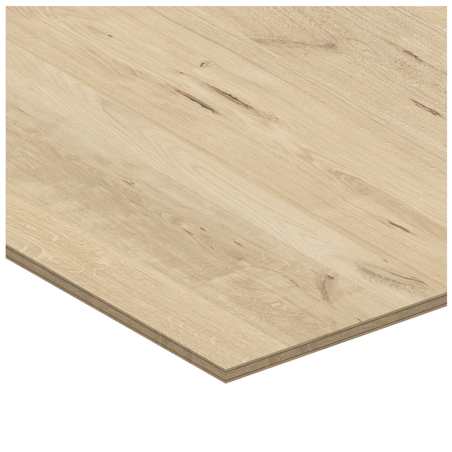 Eiken 3-laags panelen - 2cm dik - Rustiek (C/C)