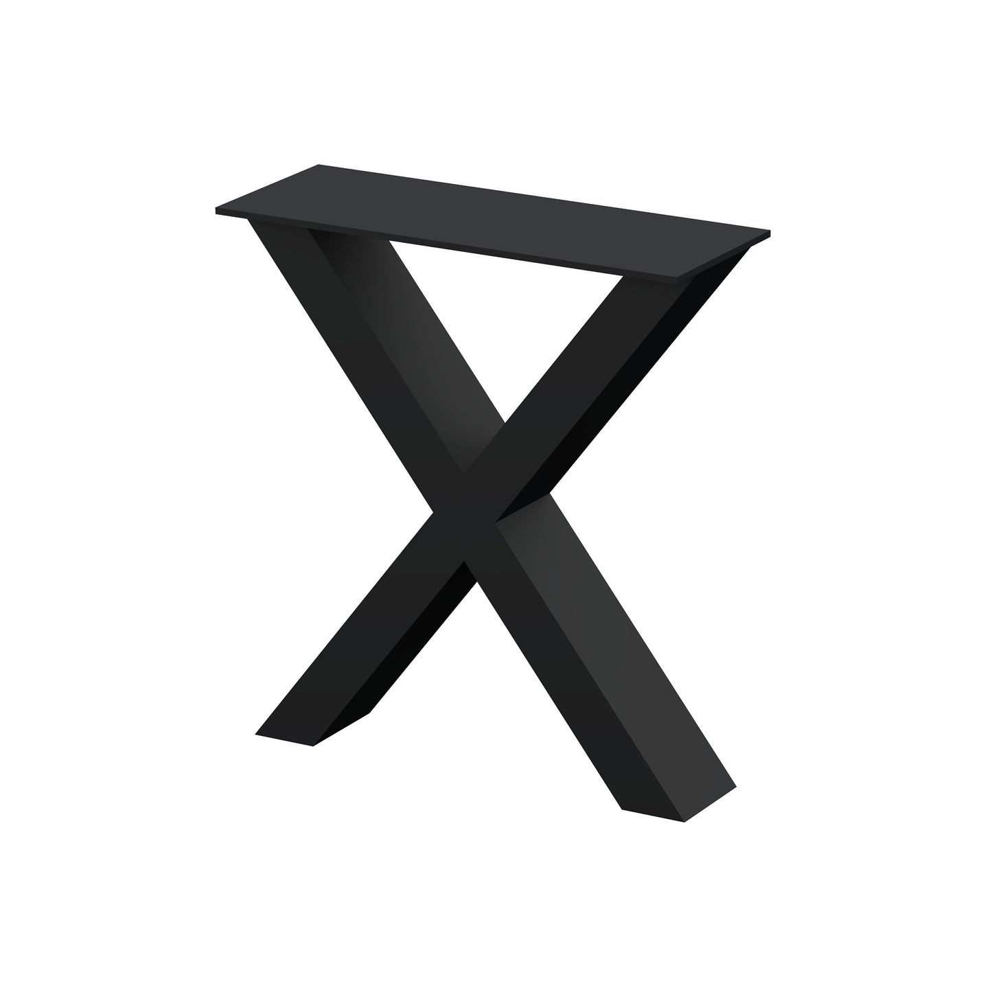 Stalen X-Bankpoten (set)