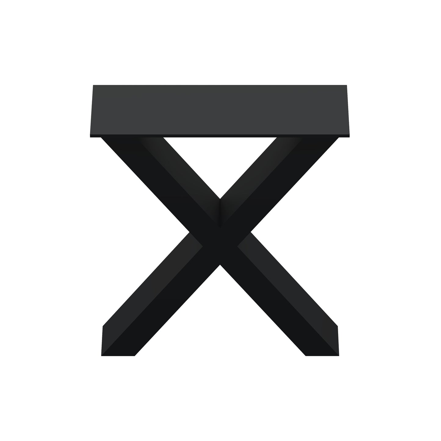Stalen X-Bankpoten (set)