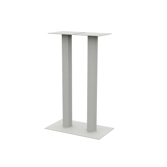 Bartafel onderstel Double RVS