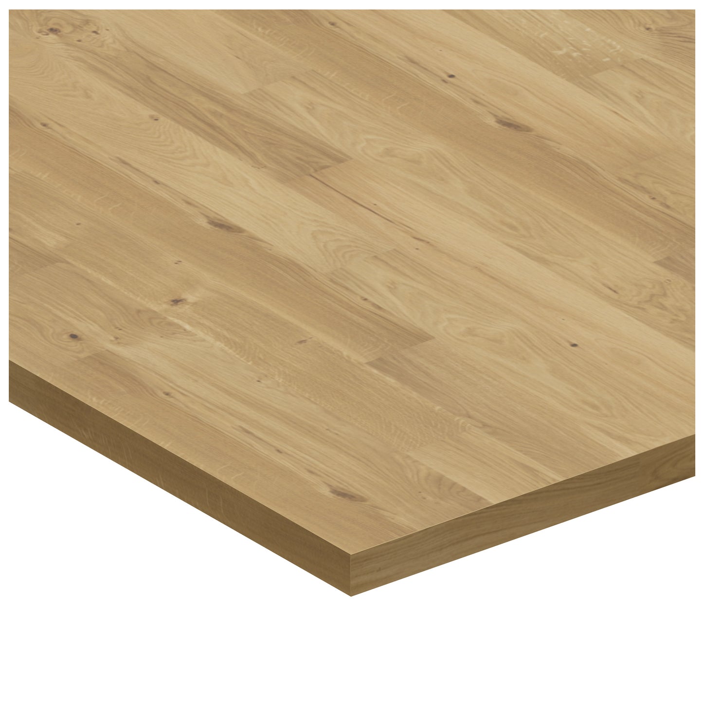 Eiken vingerlas panelen - 4cm dik - Rustiek (C/C)
