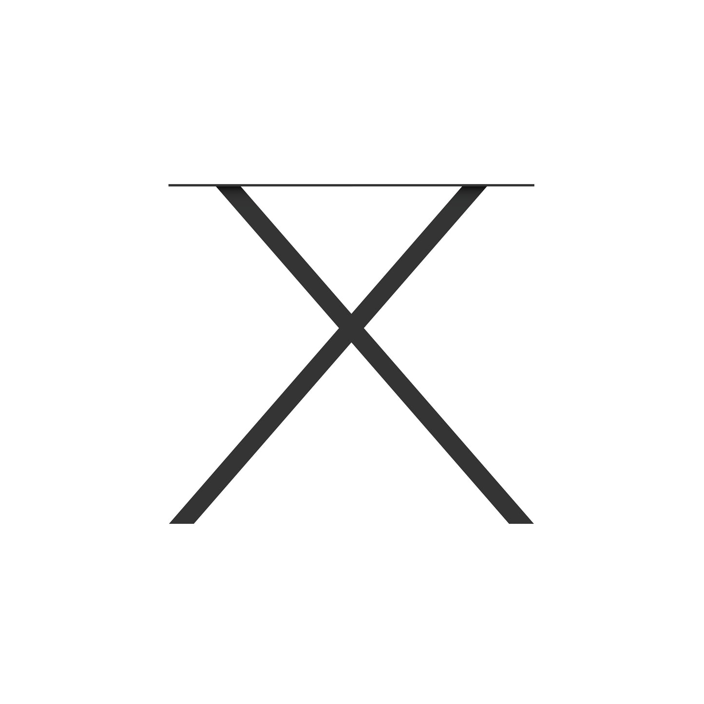 Onderstel X-Poot Fine (set)