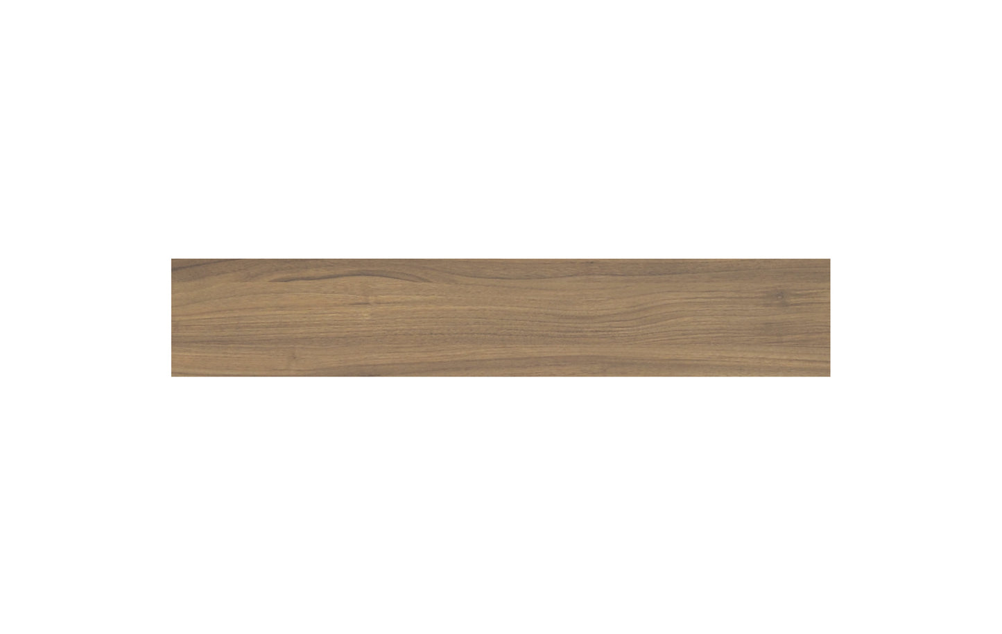 Wandplank notenhout recht